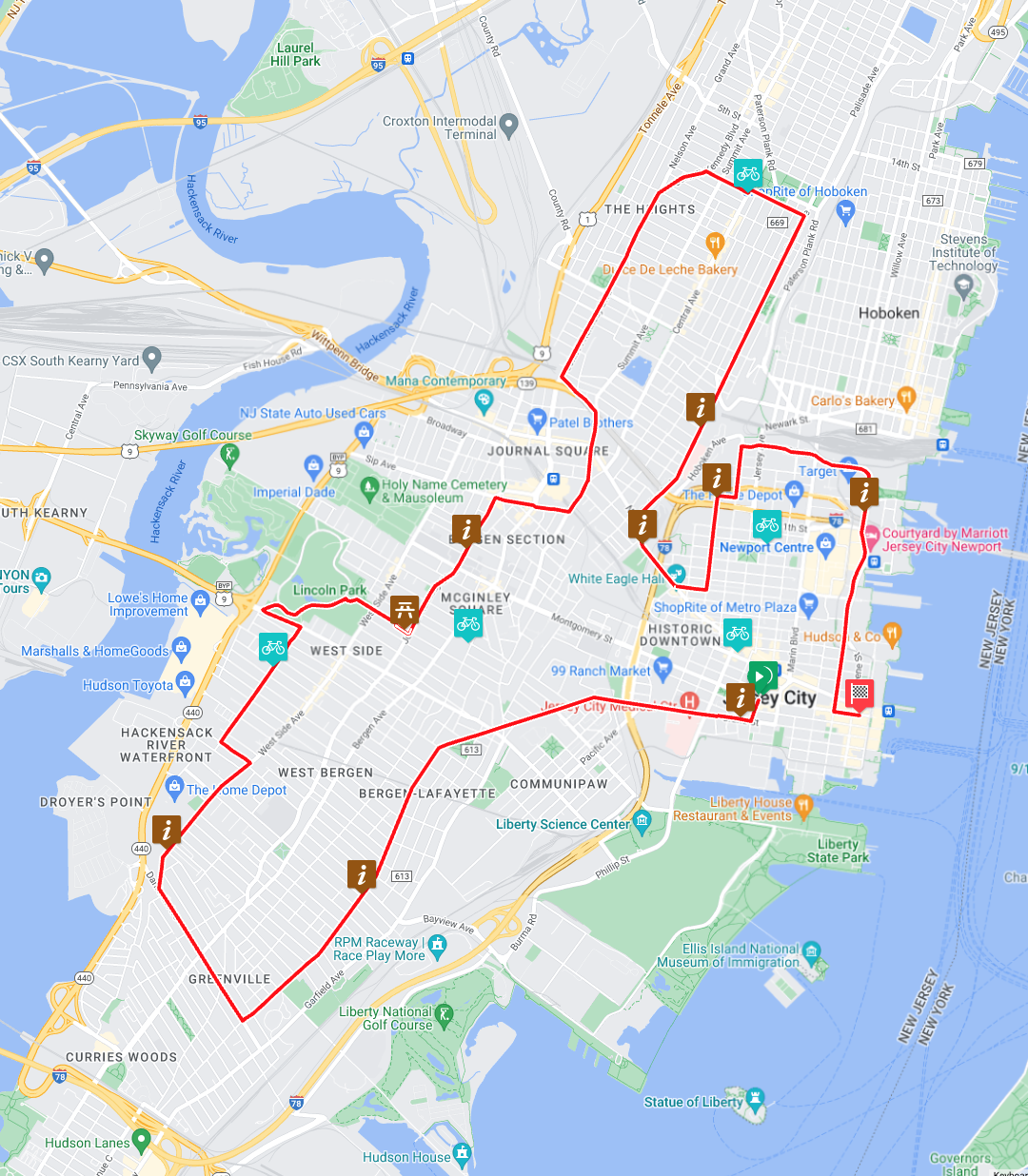 Ward Tour 2023 Route – RideWithGPS